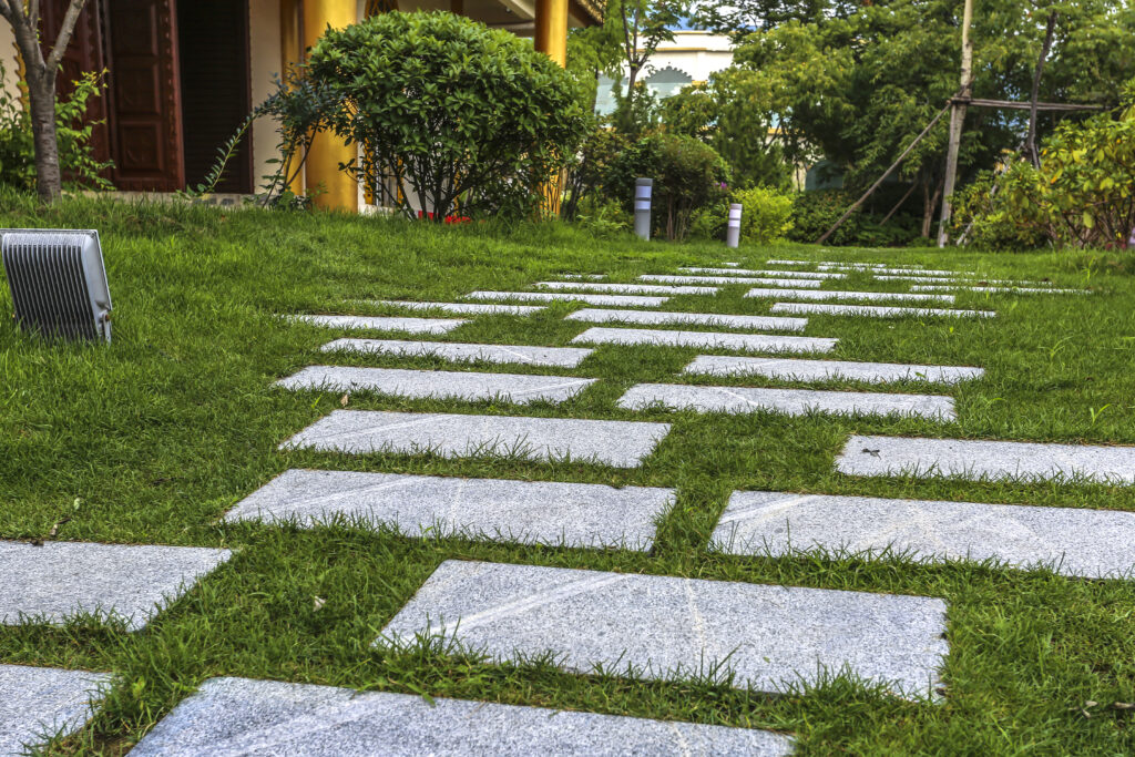 Stone Road in Garden